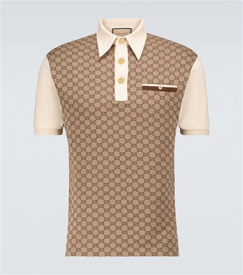 polo gucci hombre|authentic Gucci polo shirts.